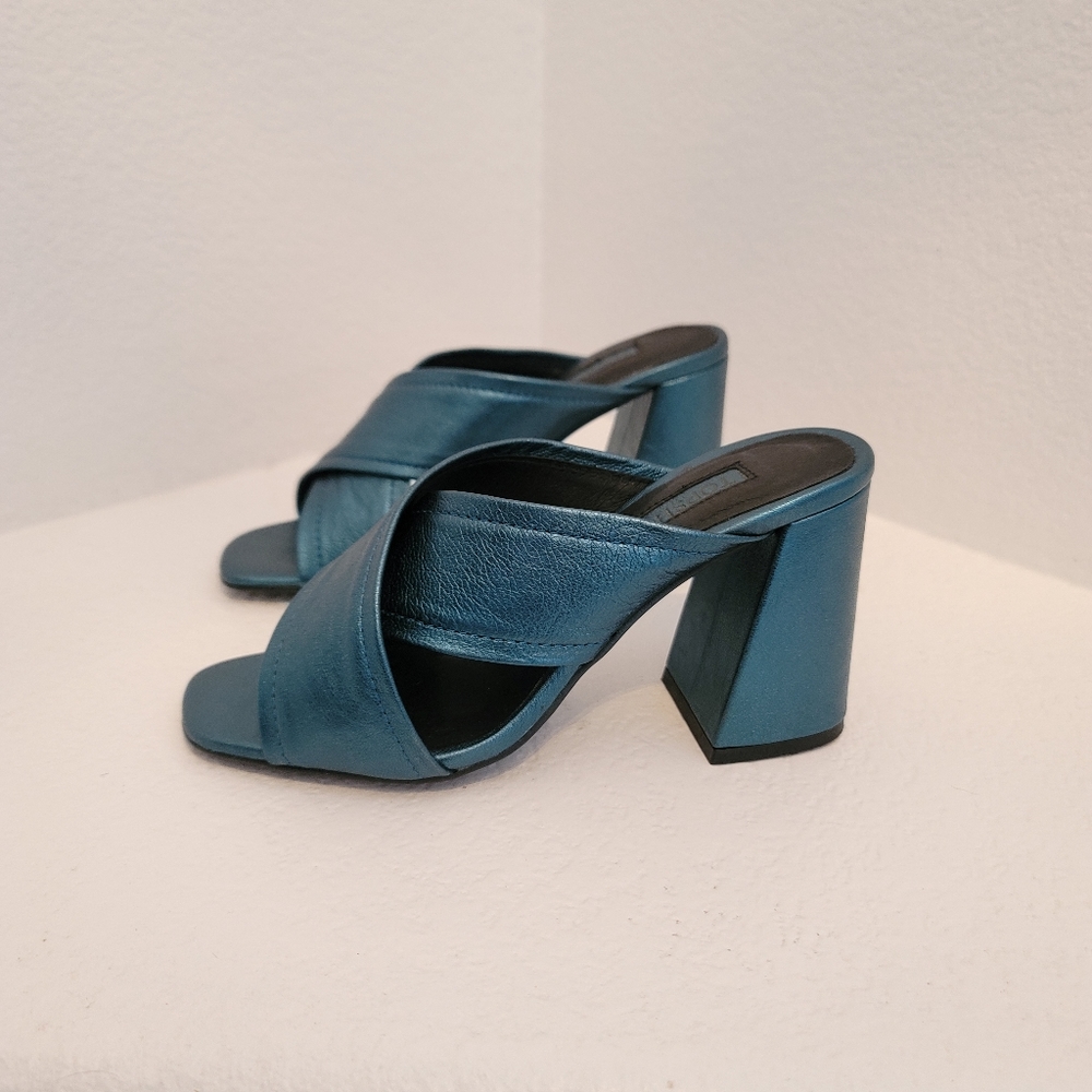 Topshop heels - teal